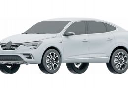 Renault registra desenho do SUV Cupê Arkana no Brasil