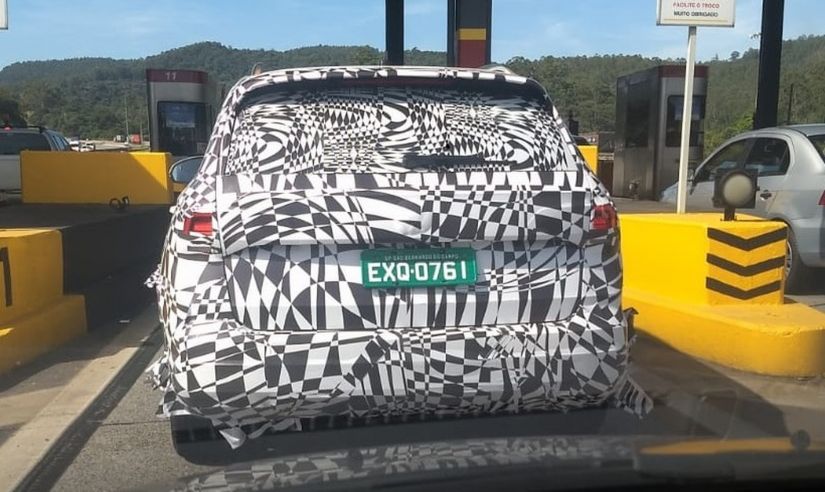 Volkswagen Tarek é flagrado em testes no Brasil