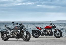 Triumph apresenta novas linhas da Rocket 3