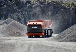 Scania apresenta conceito de caminhão autônomo sem cabine de motorista