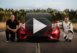 Superesportivo sueco chega a 400 km/h em 31,46 segundos