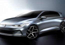 Volkswagen revela visual da nova geração do Golf