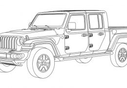Jeep Gladiator é registrado no Brasil
