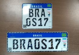 Placas do Mercosul começam a valer oficialmente em todo o Brasil