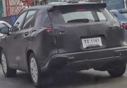 Novo Toyota Corolla Cross é flagrado em testes na Tailândia