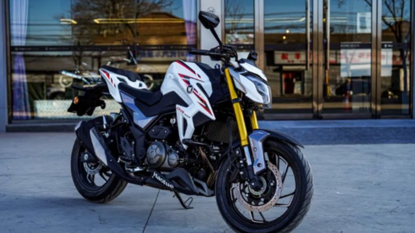 Nova moto Haojue DR 300 é revelada