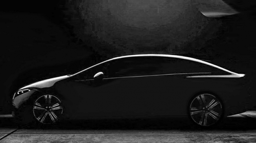 Mercedes-Benz divulga teaser do modelo EQS