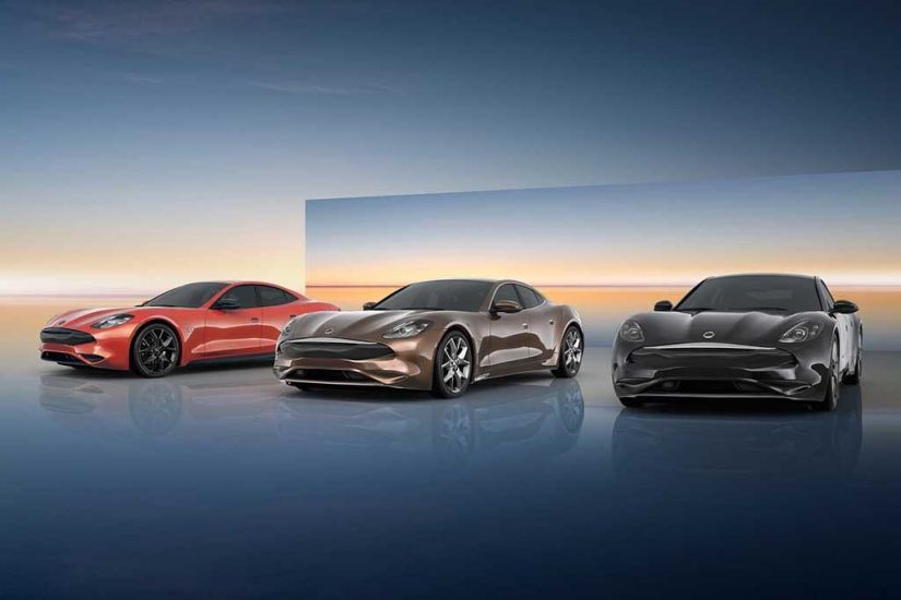 Sedan elétrico Karma ganha versão GS-6