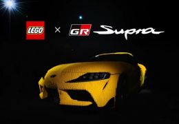 Lego apresenta réplica de Toyota Supra em tamanho real