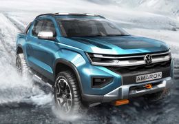 Volkswagen divulga novas imagens da nova Amarok 2023