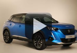 Peugeot e-2008 aparece em vídeos divulgado pela Stellantis