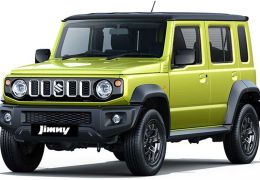 Suzuki Jimny ganha versão com 4 portas