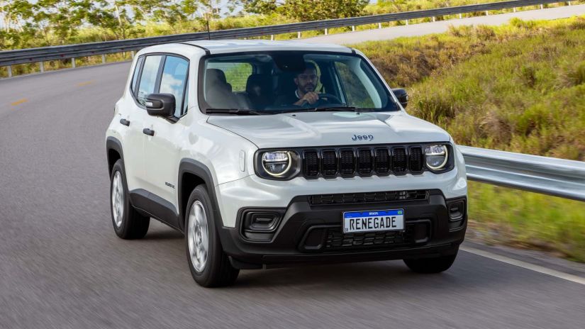 Jeep Renegade passa a ter nova versão de entrada custando R$ 125.990