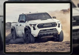 Vazam imagens do projeto da nova Toyota Tacoma 2024