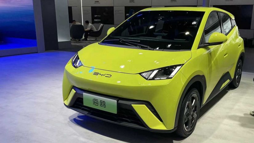 BYD Seagull aparece em registro no Brasil