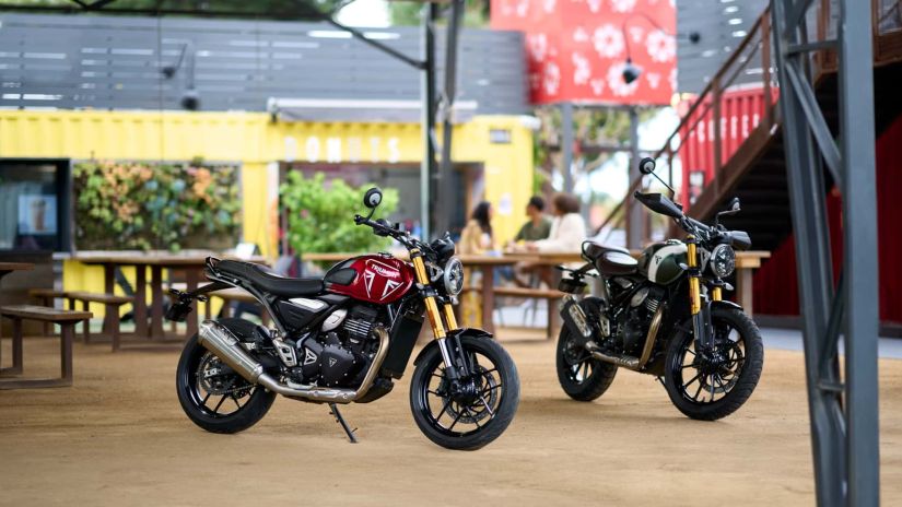 Triumph apresenta as suas novas motos Speed 400 e Scrambler 400