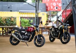 Triumph apresenta as suas novas motos Speed 400 e Scrambler 400