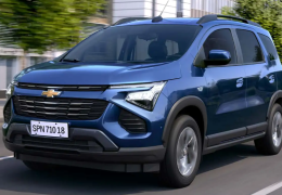Chevrolet Spin 2025 ganha novo painel digital