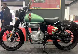Royal Enfield apresenta na Índia nova moto Classic 350 flex