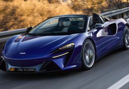 Mclaren apresenta novo Artura Spider 2025 com 700 cv de potência
