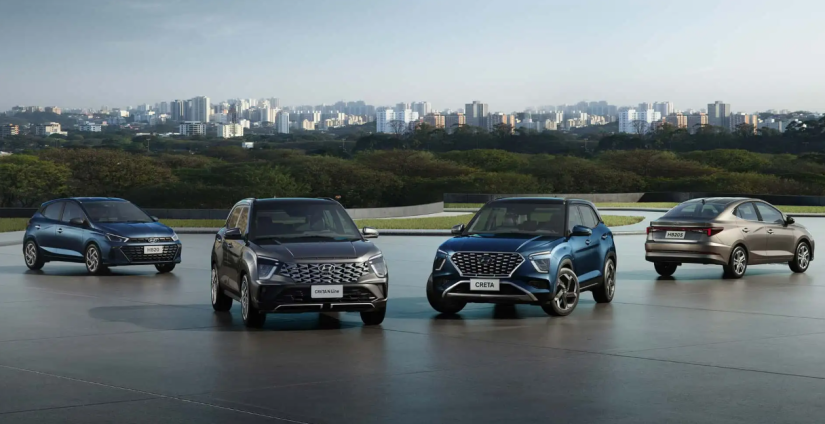Hyundai lança novos HB20, HB20S e Creta 2025