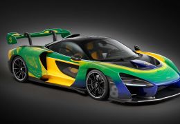 McLaren pinta carros para lembrar os 30 anos da morte de Ayrton Senna