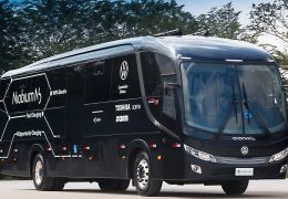 Volkswagen apresenta ônibus elétrico com bateira de nióbio