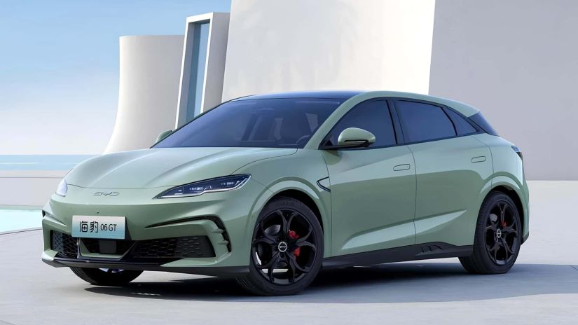 BYD revela primeiras imagens oficiais do elétrico Seal 06 GT