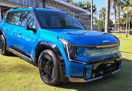 SUV elétrico Kia EV9 será lançado no Brasil em dezembro