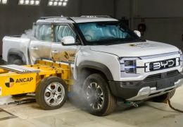 BYD Shark consegue 5 estrelas em teste de segurança