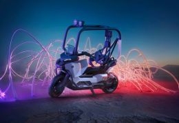 BMW cria conceito de moto que dispensa capacete