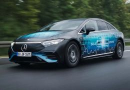 Mercedes EQS atinge 1.205 km sem recarga