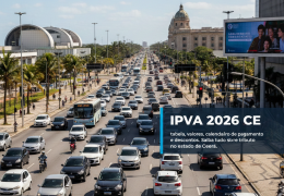 IPVA 2026 CE: tabela, valores, calendário de pagamento e descontos