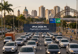 IPVA 2026 PA: tabela, valores, calendário de pagamento e descontos