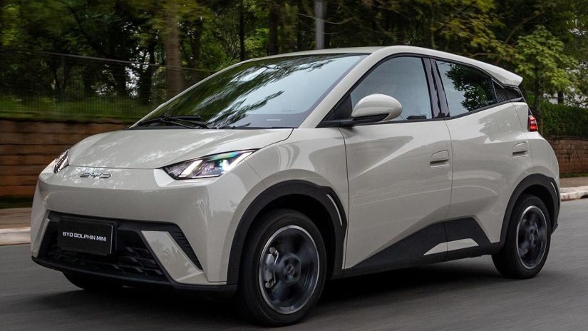 BYD Dolphin Mini / Créditos: Divulgação BYD
