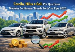 Corolla, Hilux e Gol: Por que esses modelos continuam "moeda forte" na Tabela Fipe 2026?