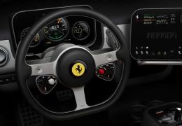 Ferrari divulga imagens internas do seu primeiro elétrico