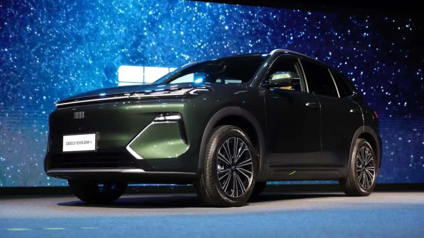 Geely EX5 / Créditos: Mario Villaescusa – Motor1.com