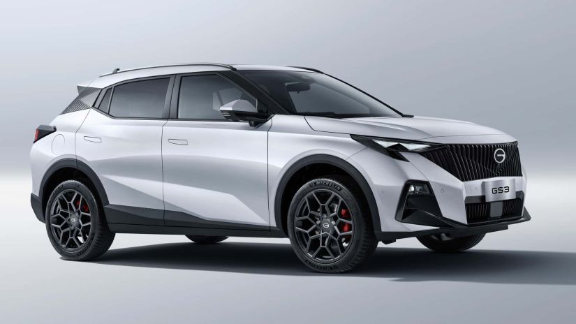GAC GS3 1.5 Turbo 2027 / Créditos: Divulgação GAC