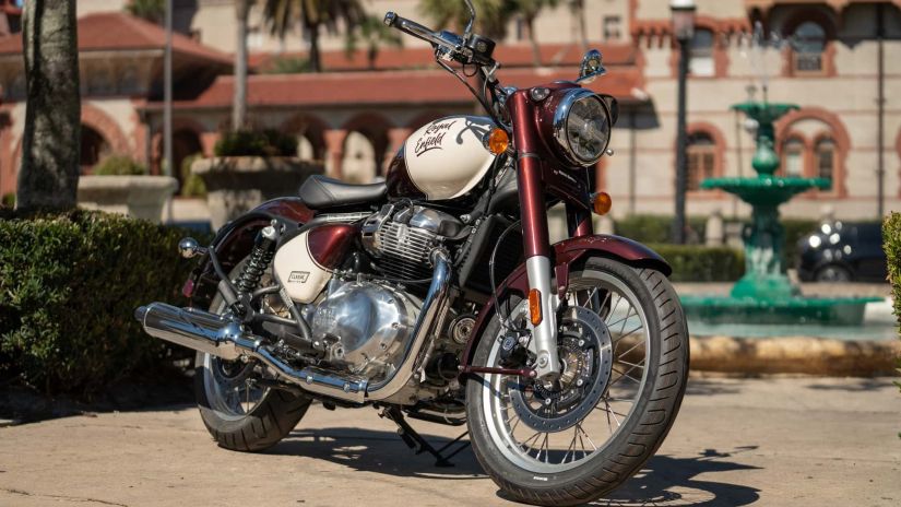 Royal Enfield lança Classic 650 no Brasil com motor bicilíndrico de 47 cv / Créditos: Divulgação Royal Enfield