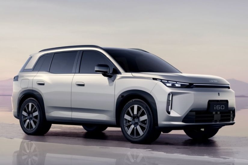 GAC i60 oferece até 1.240 km de autonomia e está confirmado para o Brasil / Créditos: Divulgação GAC