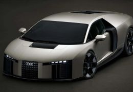 Audi apresenta conceito Nuvolari como carro de carbono para o mundo real