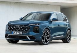 Novo Audi Q7 terá motor V8 de 600 cv e faróis que projetam avisos