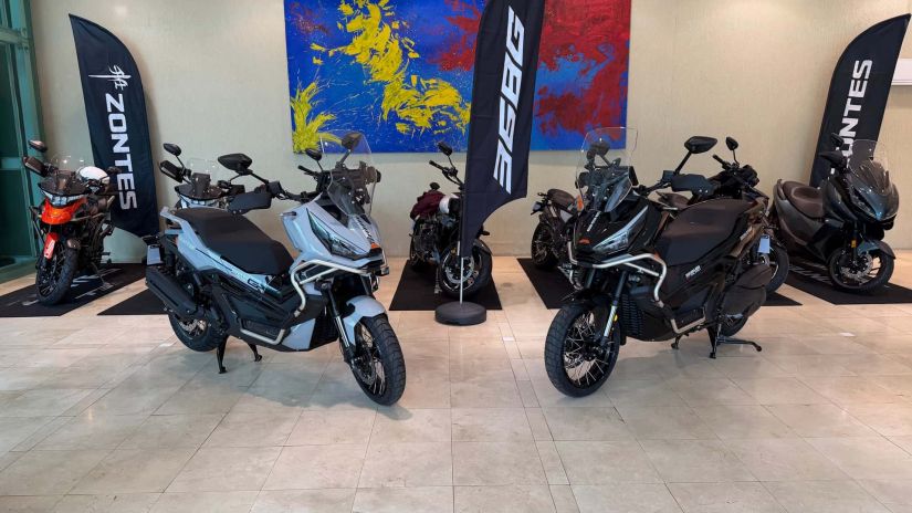 Nova moto Zontes 368G chega com 39 cv de potência e câmeras