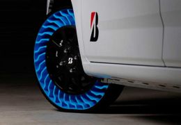 Bridgestone apresenta primeiro pneu sem ar do mercado