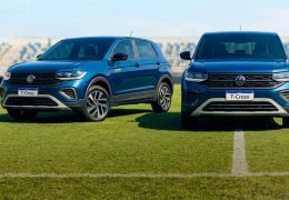 Volkswagen T-Cross 2027 ganha câmbio automático de 8 marchas com motor 1.0 turbo