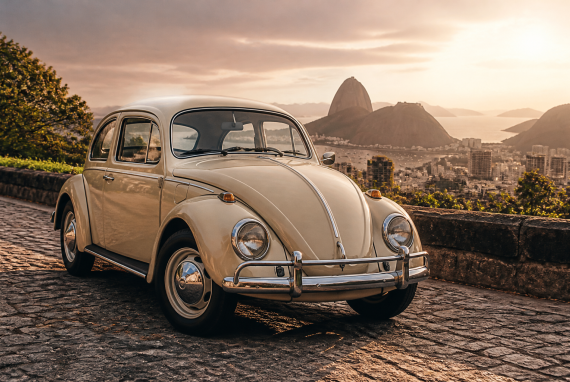 A história do Fusca e as curiosidades que marcaram gerações