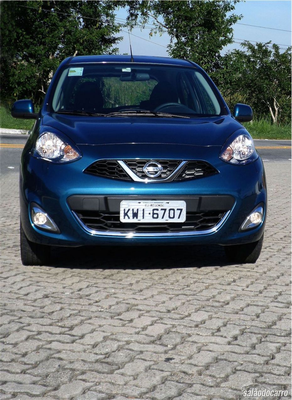 Frente do novo Nissan March