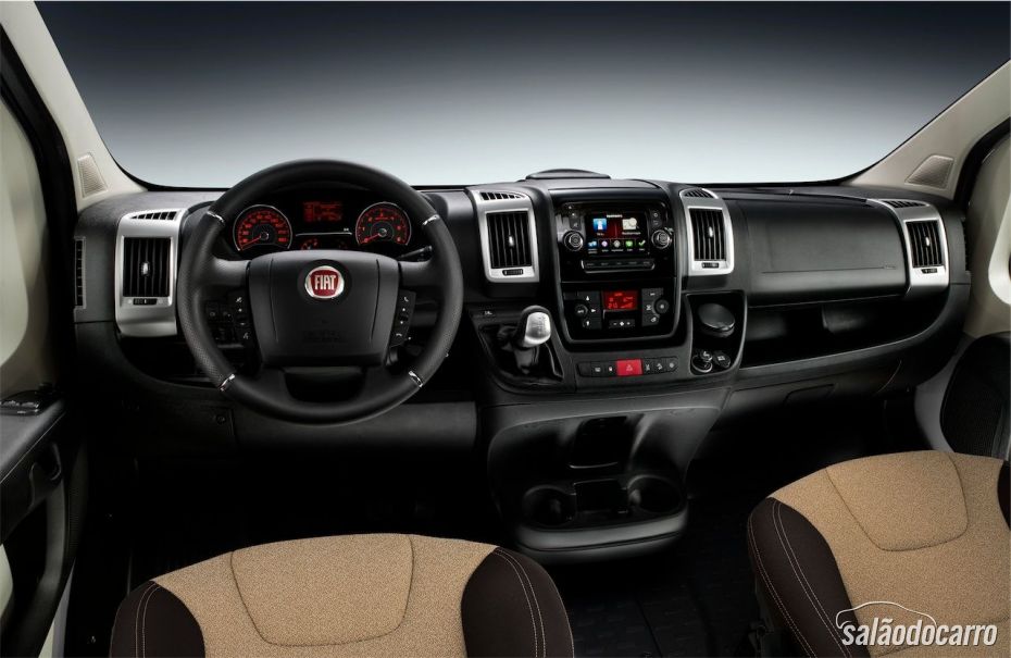 Interior do novo Fiat Ducato
