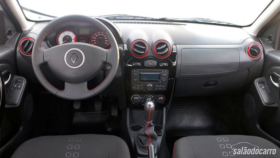 Interior do Renault Sandero 2014